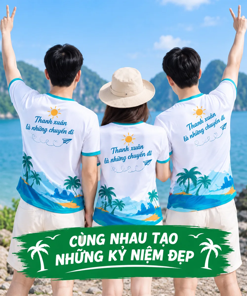 Áo đồng phục Teambuilding Cùng nhau khám phá - ảnh 5