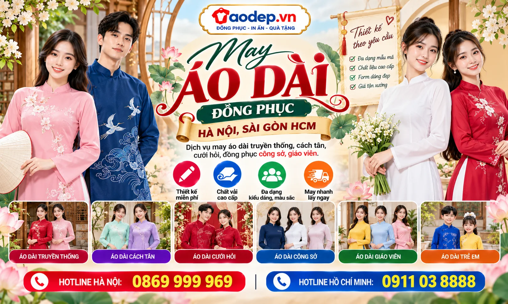May áo dài