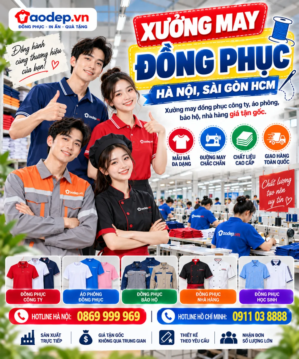 Xưởng may đồng phục
