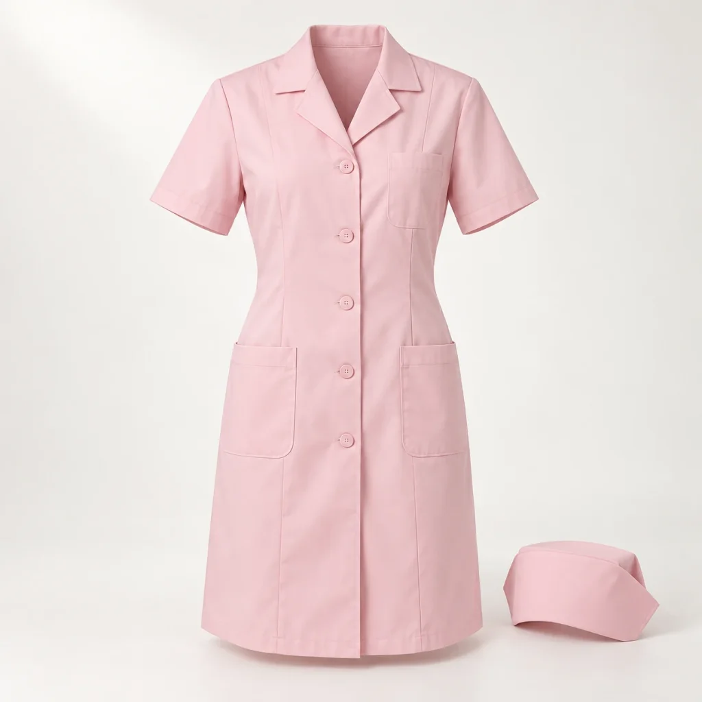 Áo blouse nữ dáng dài cổ ve tay ngắn