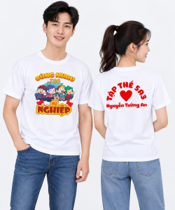 Áo Lớp Tập thể 5A3 Nguyễn Tường An - Cùng nhau tạo sự nghiệp