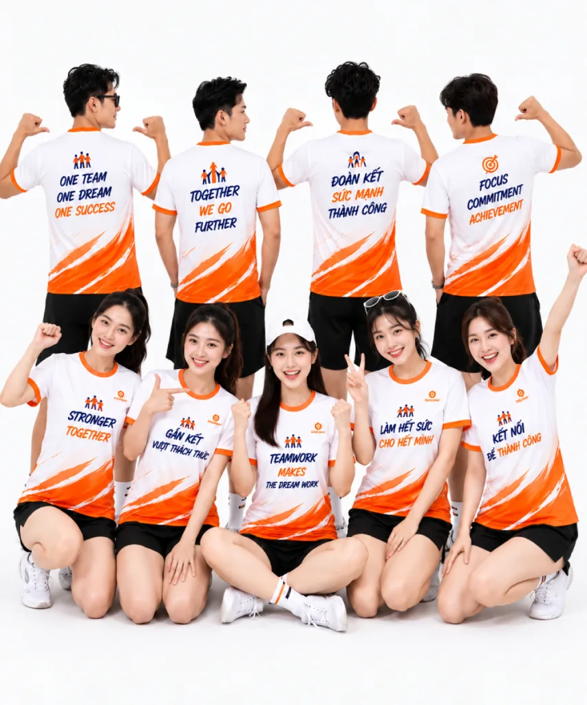 Áo đồng phục Team Building Cho Công Ty