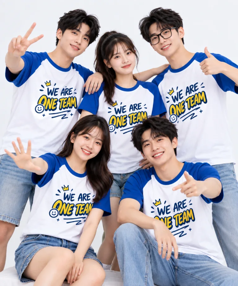 Áo nhóm đồng phục We are One team