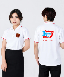 Áo polo đồng phục Lớp HANU 1C10 – 10 năm ngày trở về