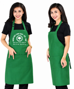 May Tạp dề đồng phục Quán Cây Nhãn