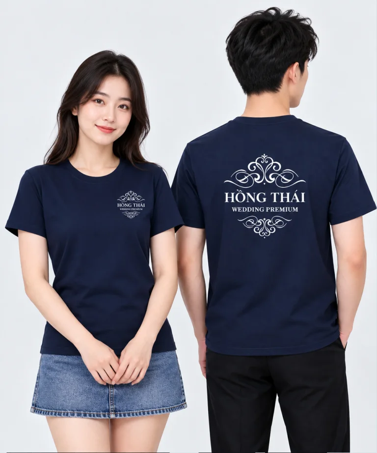 May áo cổ tròn Trung tâm Hồng Thái Wedding Premium