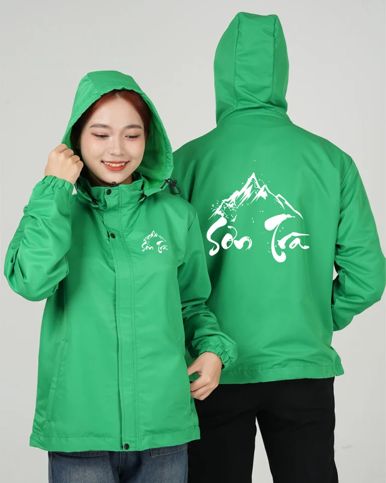 May áo gió đồng phục Công ty Sơn Trà