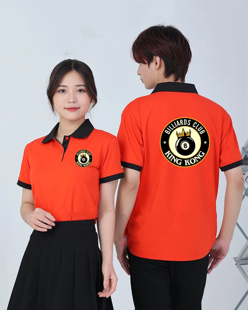 May áo phông đồng phục Billards Club King Kong