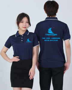 May áo phông đồng phục Công ty Tran Gia Tourist