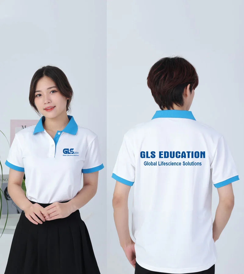 May áo phông đồng phục Trung tâm GLS Education