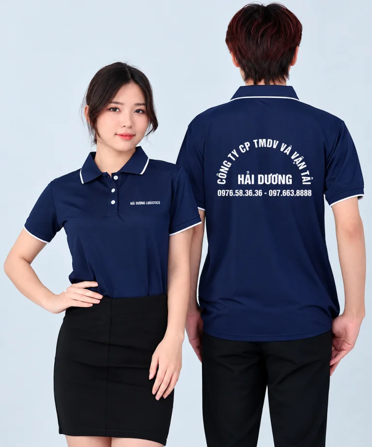 May áo polo Công ty CP TMDV và Vận tải Hải Dương