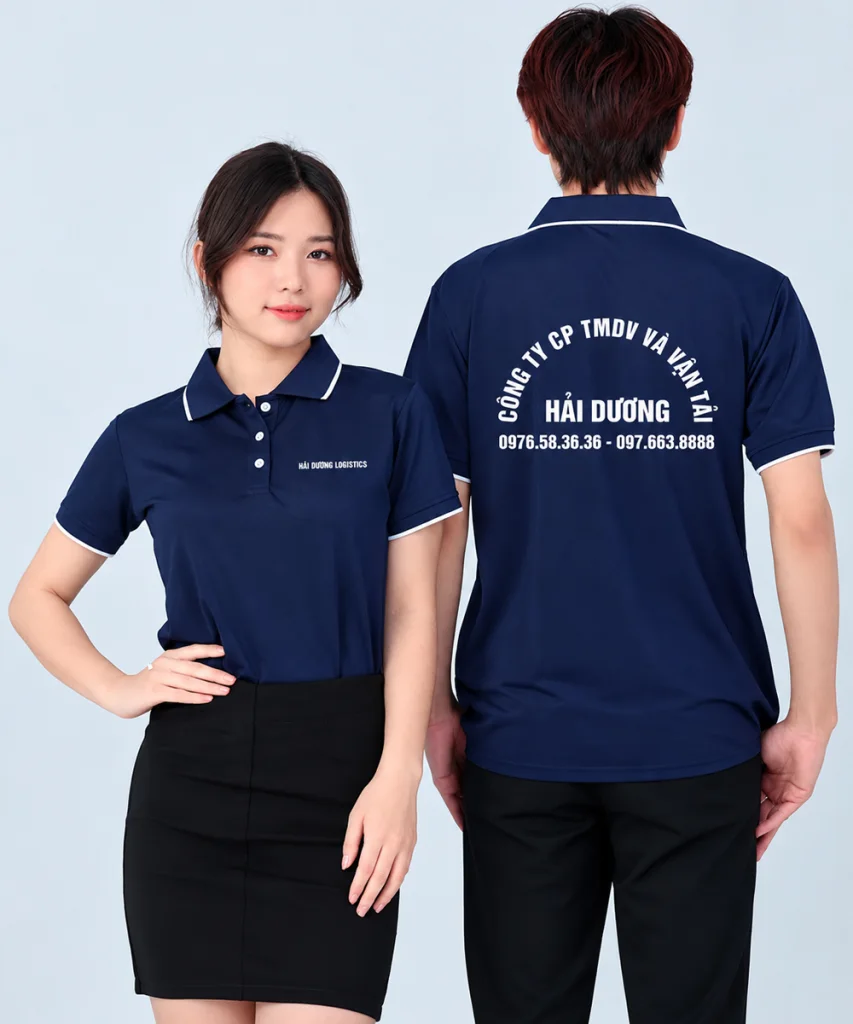 May áo polo Công ty CP TMDV và Vận tải Hải Dương