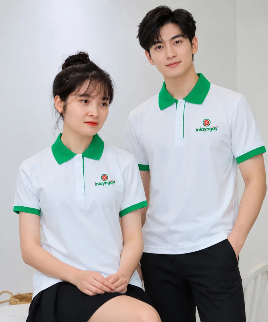 May áo polo đồng phục Dịch vụ Inlayngay.com