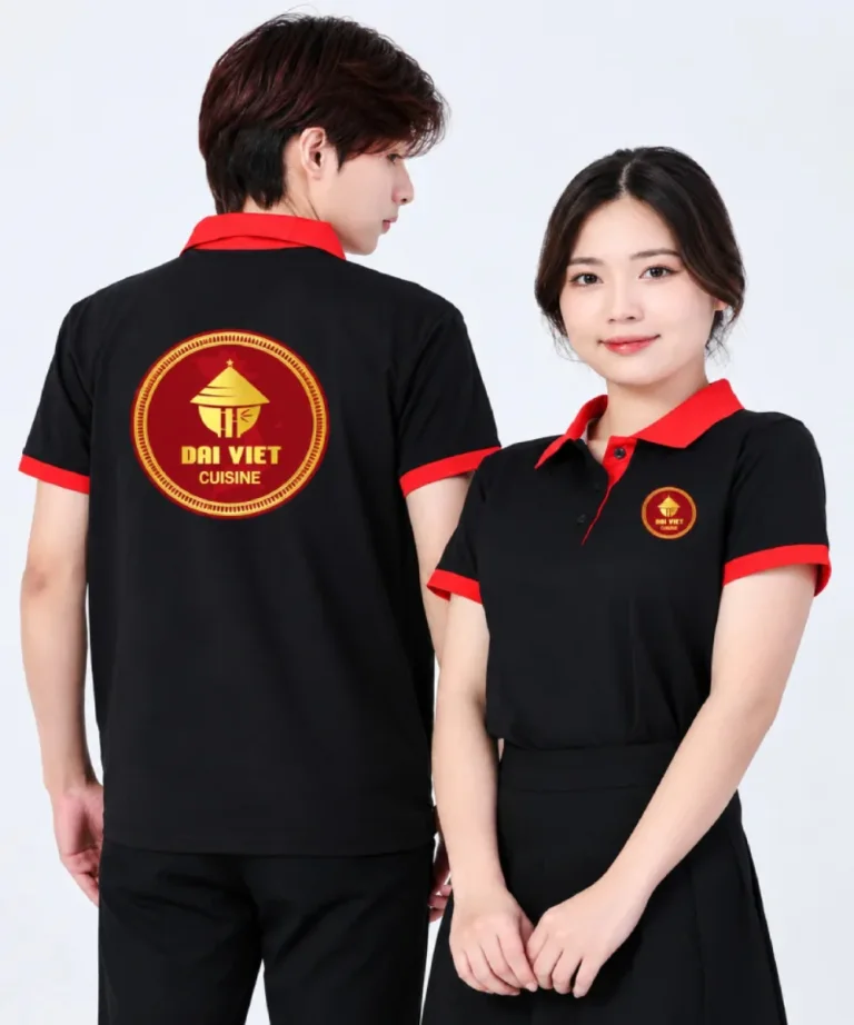 May áo polo đồng phục Nhà hàng DaiViet Cuisine