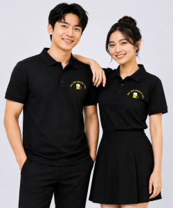 May áo polo đồng phục Quán bia hơi Ngoan Còi