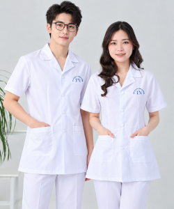 May đồng phục y tế Công Ty TNHH Đầu Tư – Thương Mại Tiến Ngân