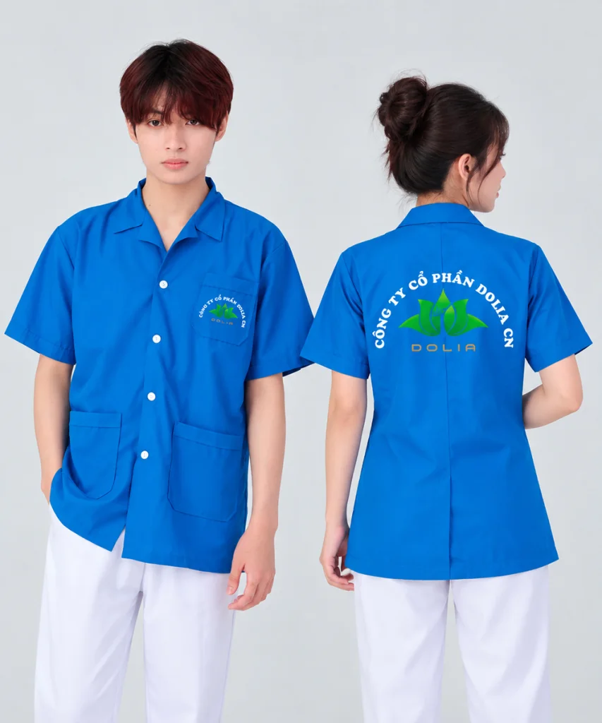 May đồng phục y tế Công ty Cổ phần Dolia CN