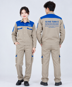 May quần áo bảo hộ Cơ Khí Toàn Á