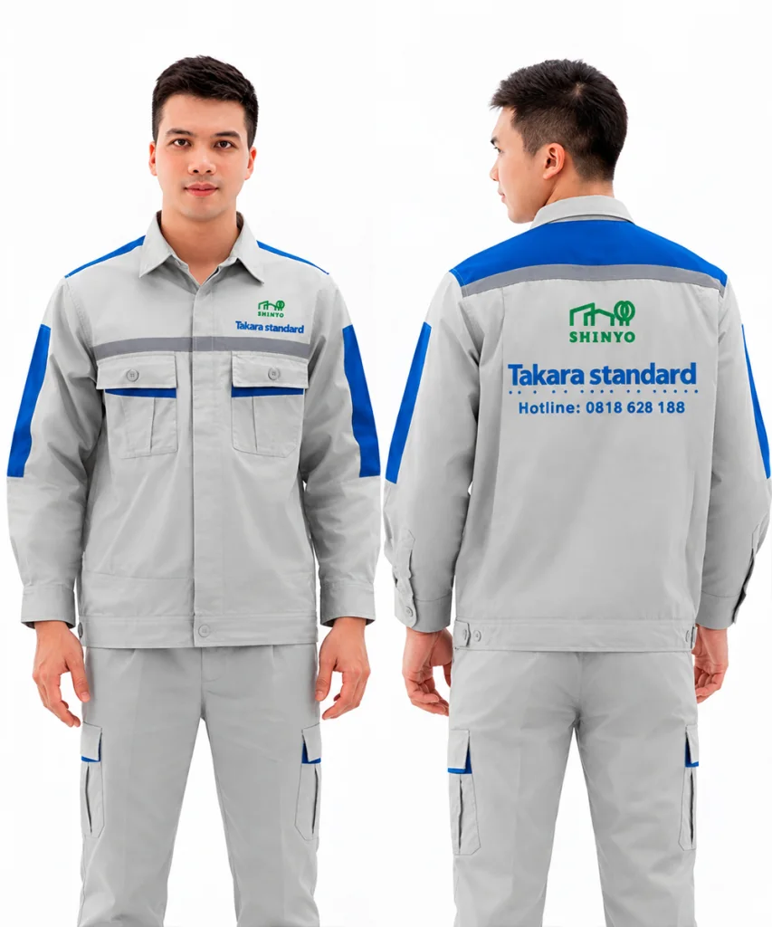 May quần áo bảo hộ Công ty Shinyo Takara Standard